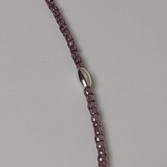 Decorative Large Shell Pendant Necklace With Flowers 21 1/4 Inches Long - Picture 11 of 12